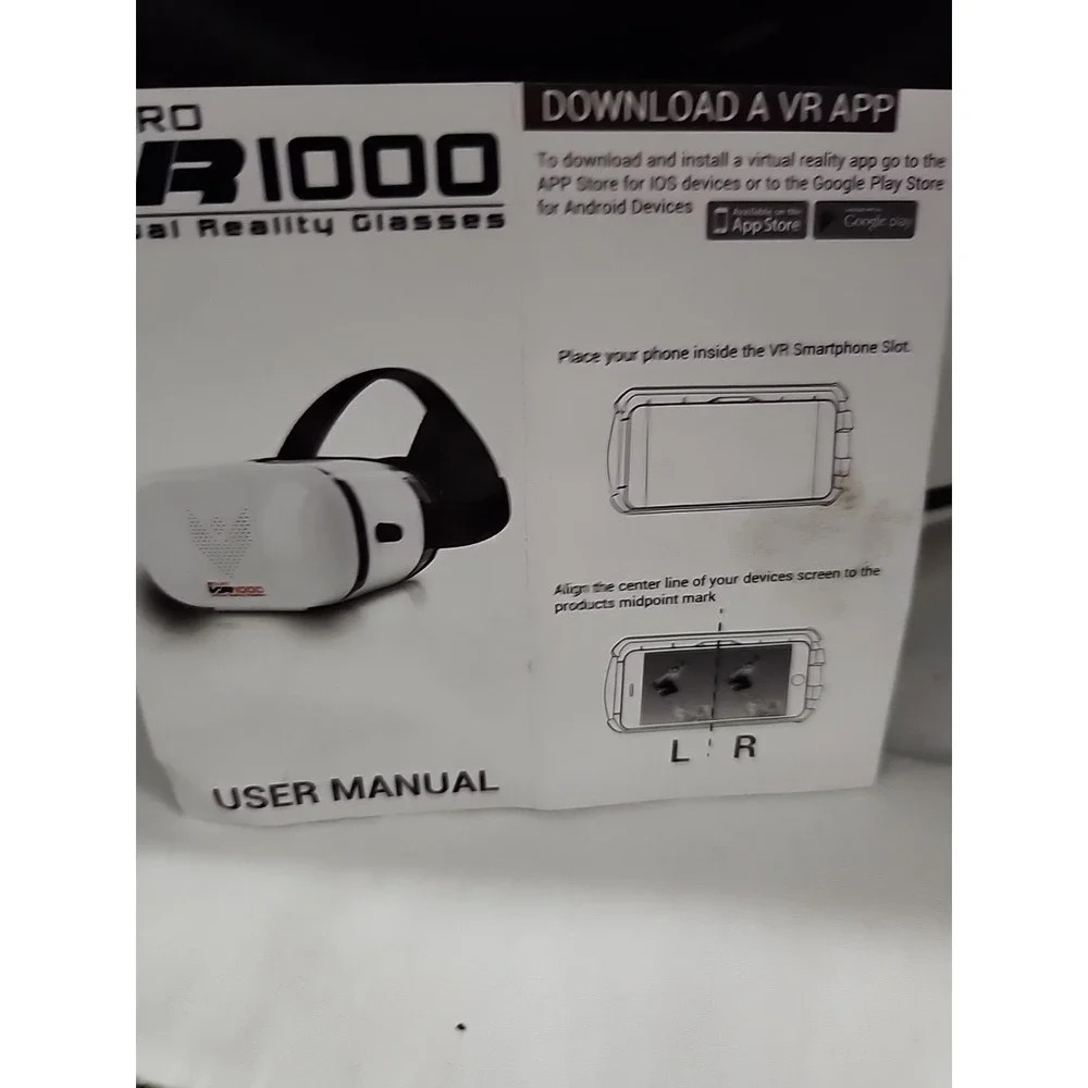 A Duro VJR 1000 Virtual Reality Glasses